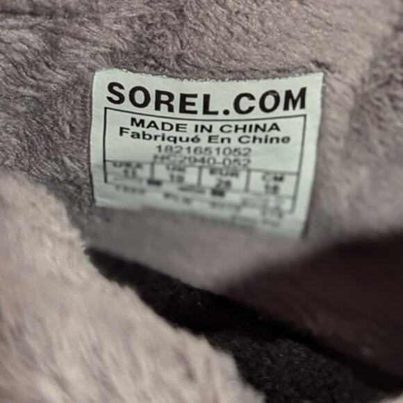 Sorel Whitney Strap Boot Toddler Little Kid Size 11 Pink Gray - Picture 10 of 12